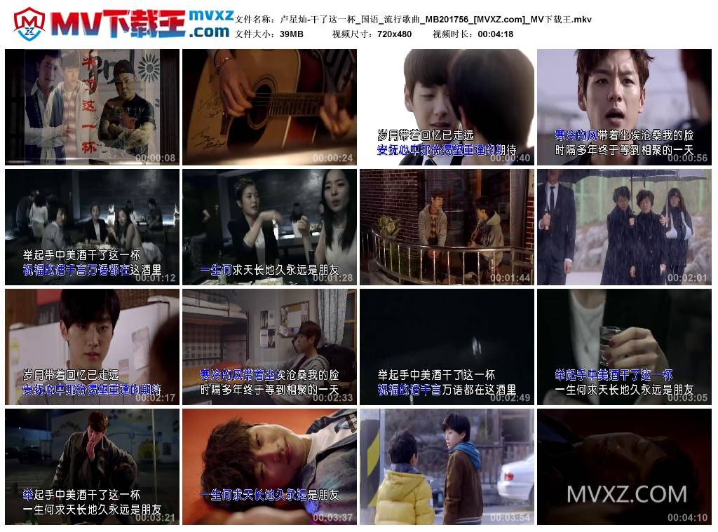 卢星灿-干了这一杯_国语_流行歌曲_MB201756